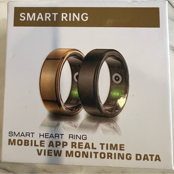 Vital Ring Smart Ring Black Sizes 9, 10, 11 - Picture 1 of 10